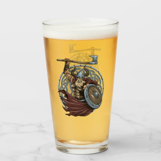 Verre Viking Valhalla Warrior (Dos (rempli))