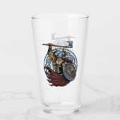 Verre Viking Valhalla Warrior (Devant)