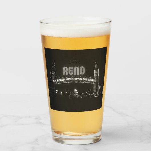 Verre Ville de Reno (Devant (rempli))