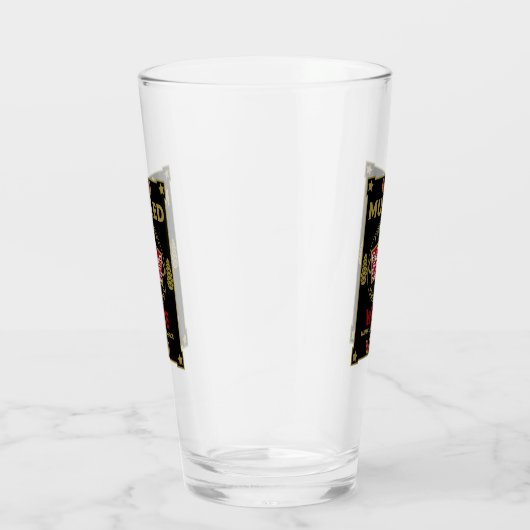 Verre Vin rouge de Noël (Droite)