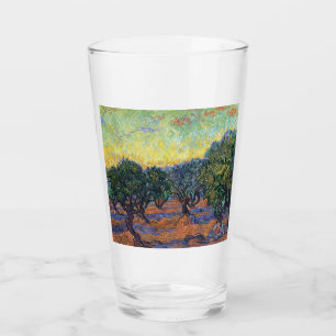 Verre Vincent Van Gogh Oliveraie Impressionnisme Art