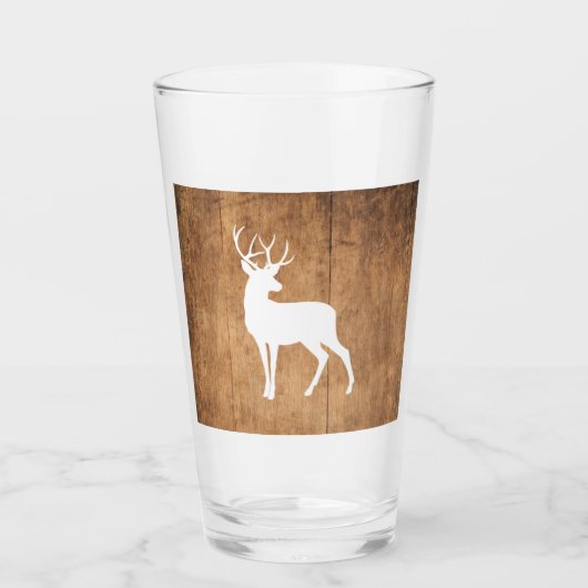 Verre Vintaga Beauté Bois & Cerfs (Devant)