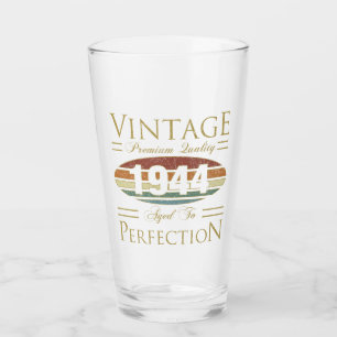 Verre Vintage 1944 80e anniversaire