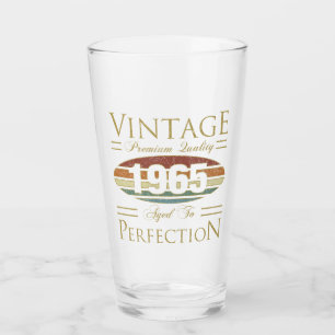Verre Vintage 1965 60e anniversaire