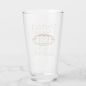 Verre Vintage 1985 40e anniversaire (Dos)