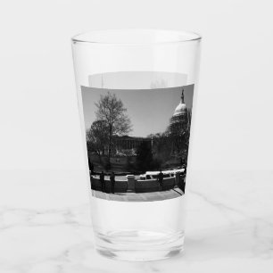 Verre Vintage États-Unis Washington The Capitol street