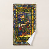 Verre vintage Floral (Serviette à main)
