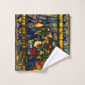 Verre vintage Floral (Gant de toilette)