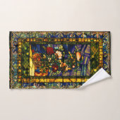 Verre vintage Floral (Serviette à main)