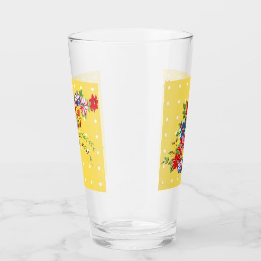 Verre vintage Floral (Droite)