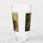 Verre Vintage Green Tractor Rustic (Gauche)