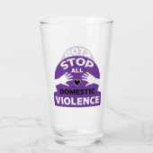 Verre Violence domestique (Dos)