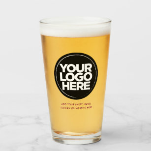 Verre Violet   Logo personnalisé et lunettes de bière te
