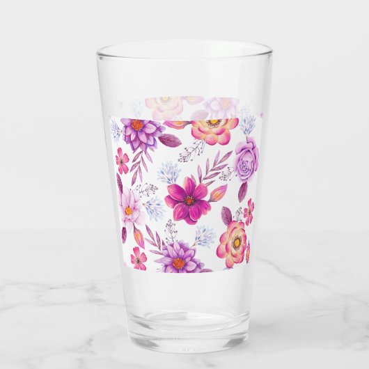Verre Violet rose (Dos)