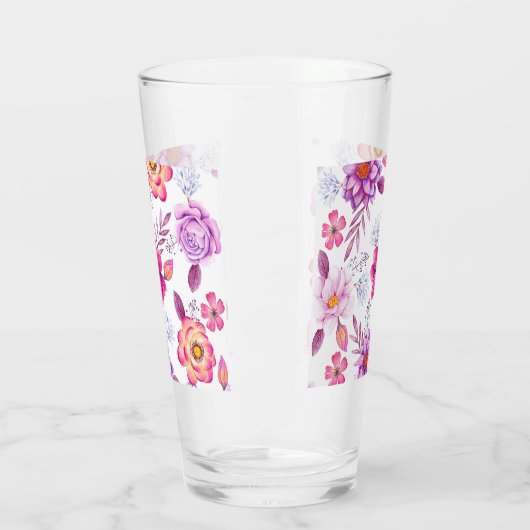 Verre Violet rose (Gauche)