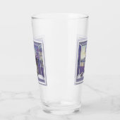 Verre violettes dans un bocal de lune (Gauche)