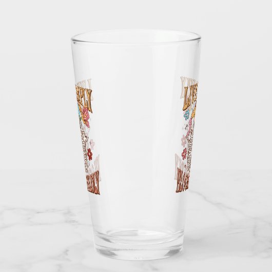 Verre Vis Simplement, Fleur Sauvage (Gauche)