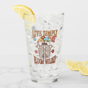 Verre Vis Simplement, Fleur Sauvage