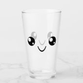 Verre Visage souriant (Devant)
