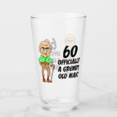 Verre Vitrail du 60e anniversaire de l'âge officiel du v (Devant)