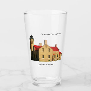 Verre Vitre du phare Old Mackinac Point