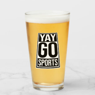 Verre Vive le sport Yay Sarcastique Drôle Anti Sport Hum