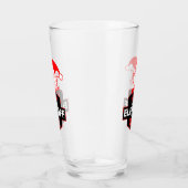 Verre Vodka de Noël amusante (Droite)