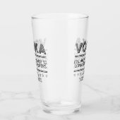 Verre VODKA nom personnalisé (Droite)