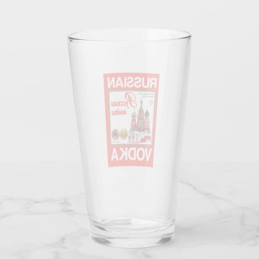 VERRE VODKA RUSSE (Dos)