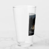 Verre Vœux de Noël avec Maison de Sorcière (Droite)