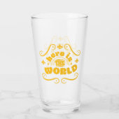 Verre Voici le monde (Dos)
