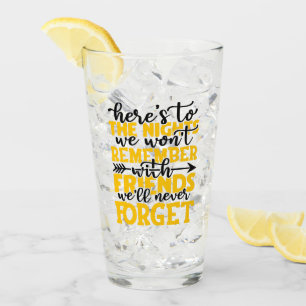 Verre Voici les nuits dont nous ne nous souviendrons pas