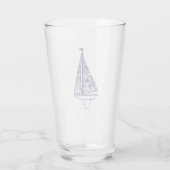 Verre Voilier (Dos)