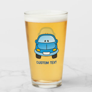 Verre Voiture Carton Bleu
