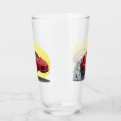Verre Voiture de dessin (Gauche)