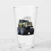 Verre Voiture de dessin (Dos)