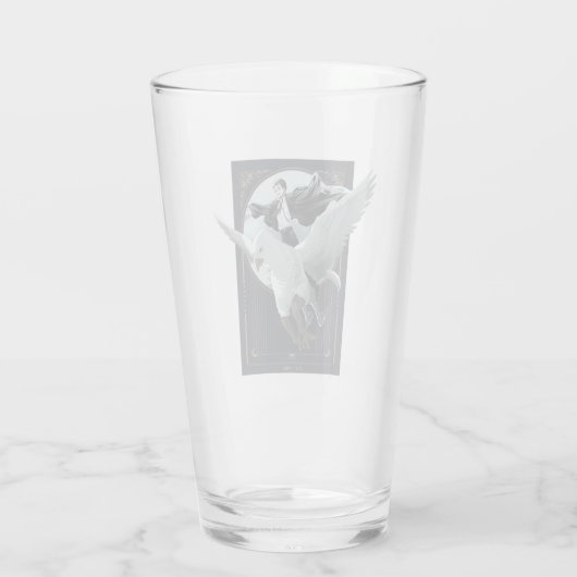 Verre Vol Anime HARRY POTTER™ avec Buckbeak (Dos)