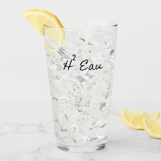 Verre Vols d'eau français (Devant glace)