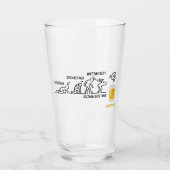 Verre Volution de la bière (Devant)