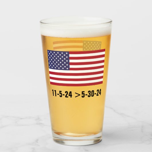 VERRE VOTER TRUMP (Devant (rempli))
