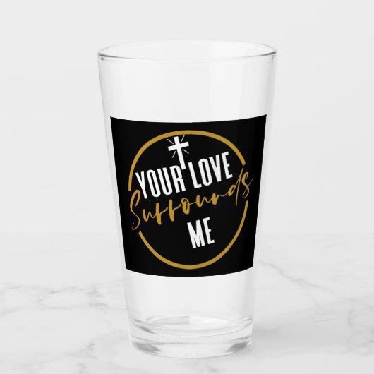 Verre Votre amour m'entoure  (Devant)