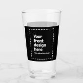Verre Votre conception ici (Devant)