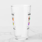 Verre Votre Logo Texte promotionnel Business Glass Modèl (Droite)