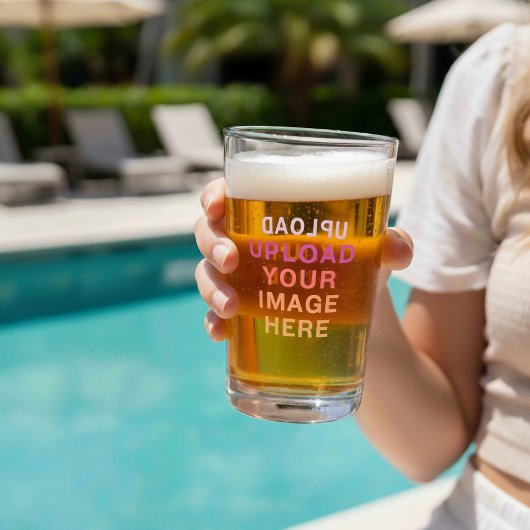 Verre Votre propre logo photo