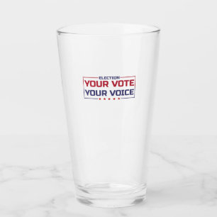 Verre Votre Vote Votre Voix police colorée