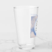 Verre Vous êtes la Lumière du monde Bible Verse Bleu (Droite)