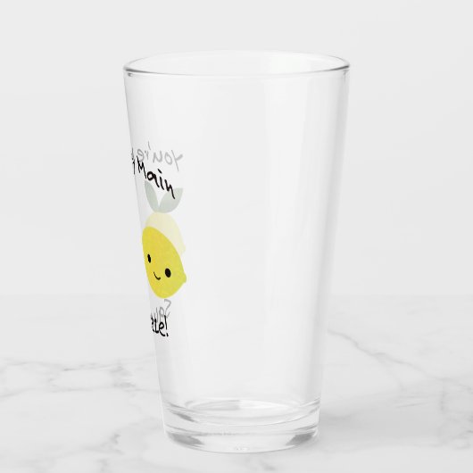 Verre Vous êtes Mes citrons de Squeeze (Gauche)