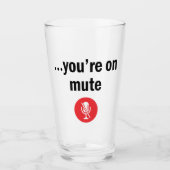 Verre Vous êtes muet (Devant)