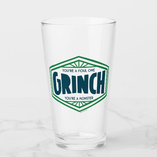 Verre Vous êtes un Grinch infect (Devant)