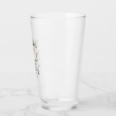 Verre Vous êtes un Slogan floral unique (Gauche)